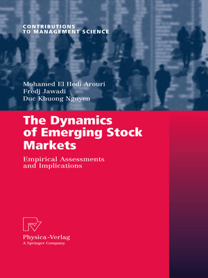 cover image of The Dynamics of Emerging Stock Markets